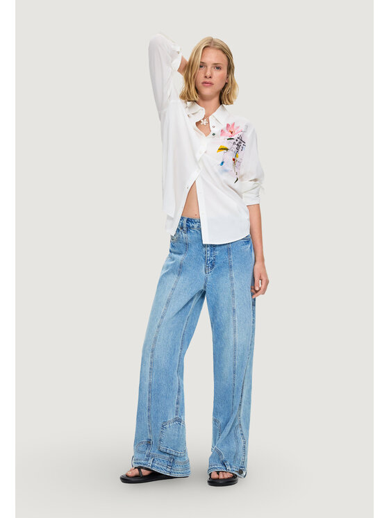 Desigual Desigual Camicia CAM_TAMESIS Bianco Casual Fit