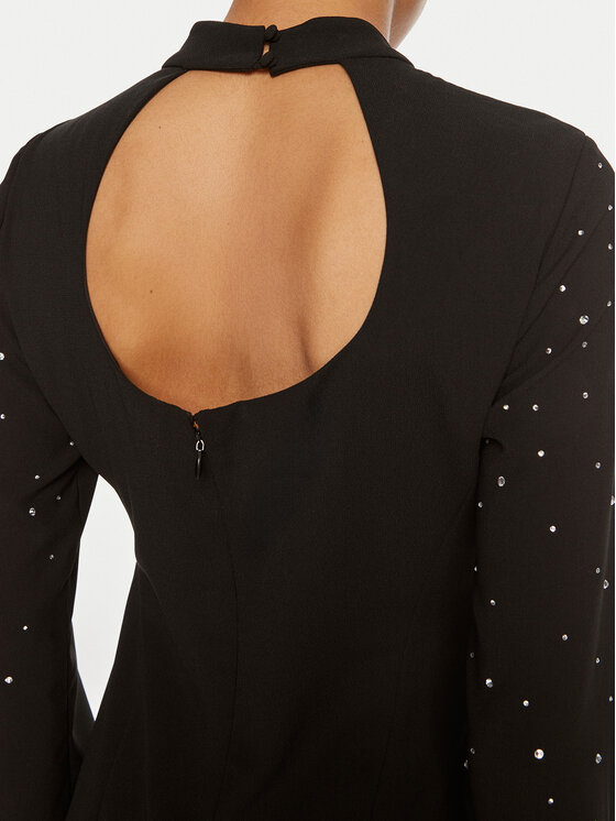 Silvian Heach Silvian Heach Коктейльна сукня Sinski GPA24206VE Чорний Regular Fit