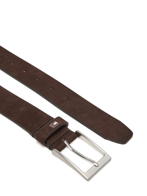 Tommy Hilfiger Tommy Hilfiger Cintura da uomo Layton 3.5 Nubuck AM0AM13754 Marrone