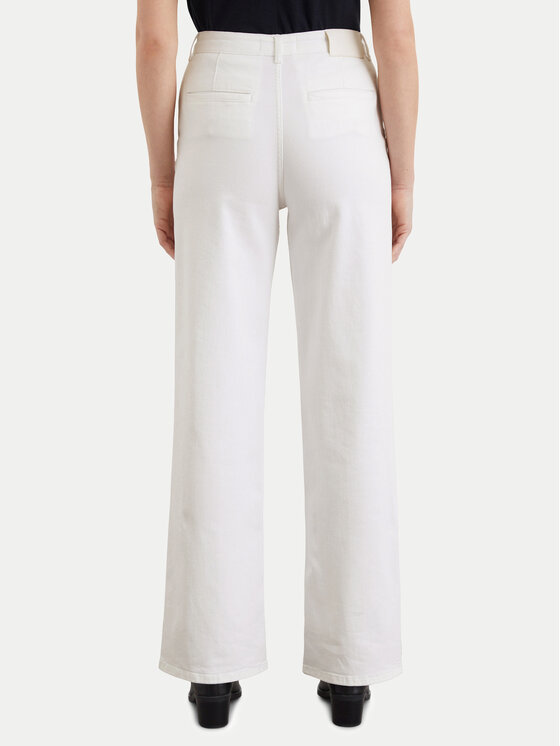Marc O'Polo Marc O'Polo Jeansy 502 9085 12223 Biały Wide Leg