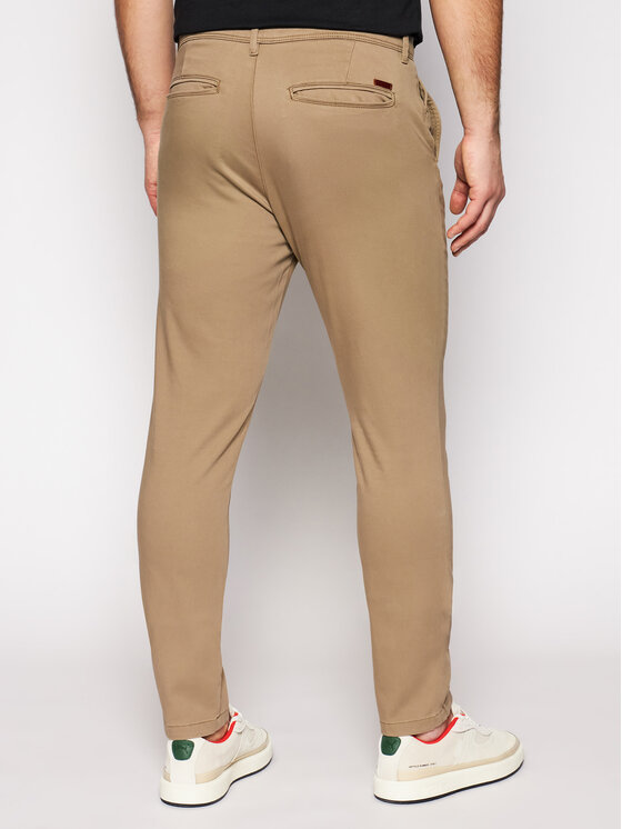 Jack & Jones Jack & Jones Pantaloni chino Marco Bowie 12150160 Bej Slim Fit