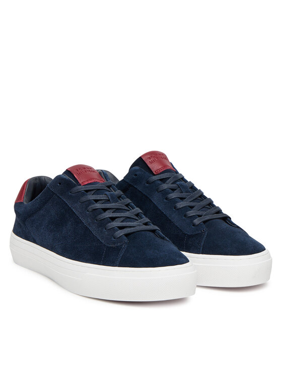 Tommy Hilfiger Tommy Hilfiger Tenisice Premium Dress Cupsole FM0FM05573 Tamnoplava