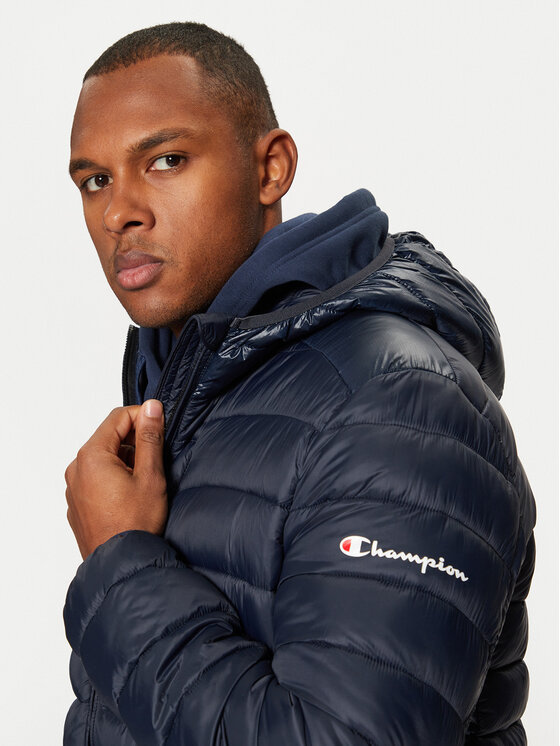 Champion Champion Télikabát 220340 Sötétkék Regular Fit