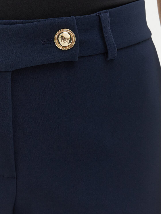 Rinascimento Rinascimento Szövet nadrág CFC0128638003 Sötétkék Slim Fit