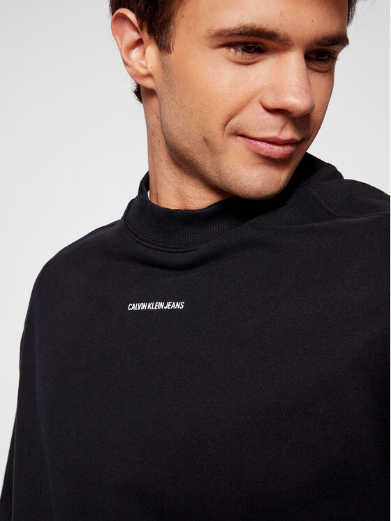 Calvin Klein Jeans Calvin Klein Jeans Sweatshirt J30J318507 Schwarz Regular Fit