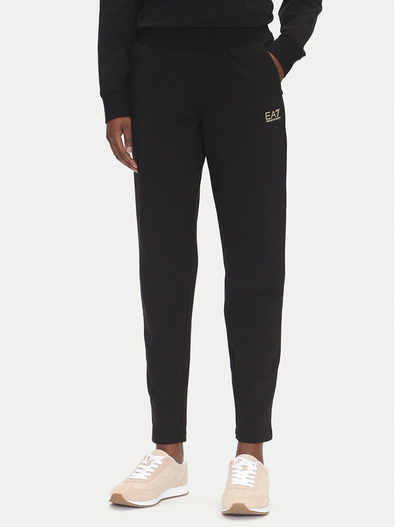 EA7 Emporio Armani EA7 Emporio Armani Tepláková souprava 7W000115 AF13135 MC004 Černá Regular Fit
