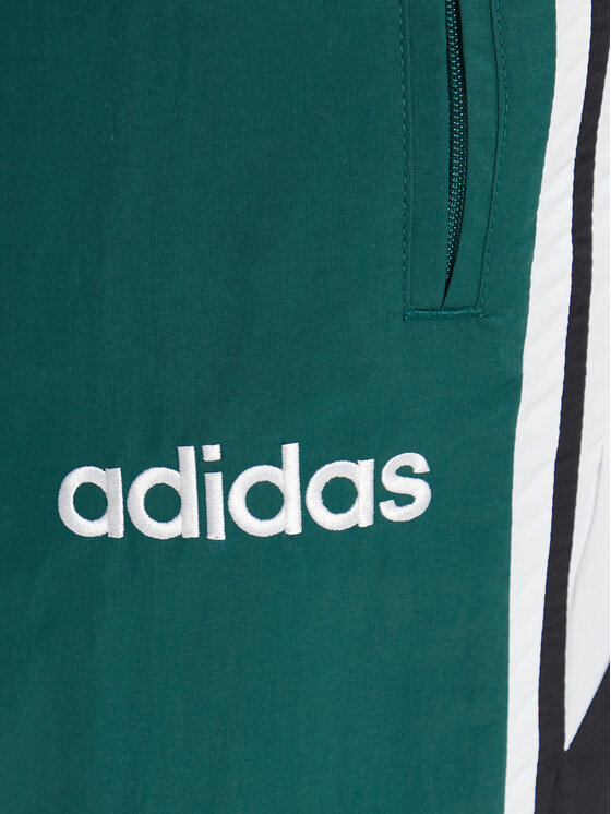 adidas adidas Spodnji del trenirke JX3055 Zelena Regular Fit