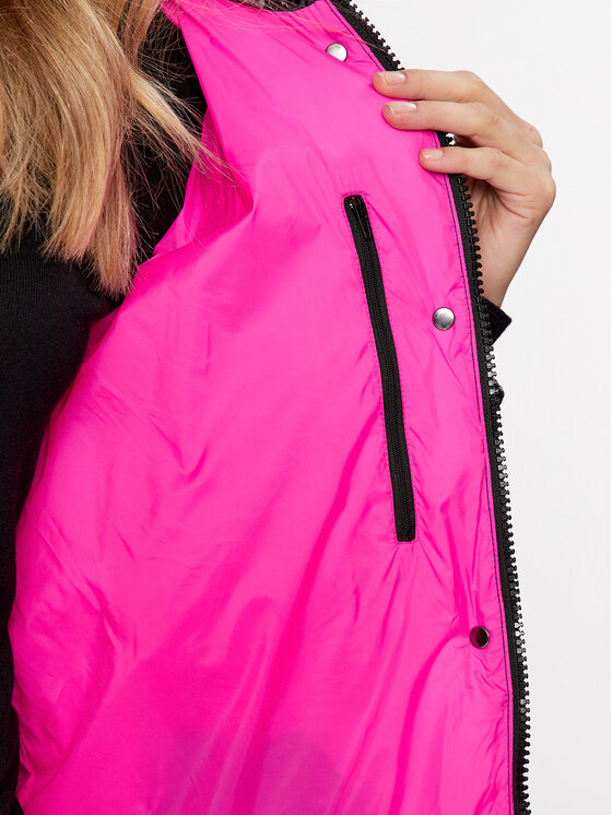 Silvian Heach Silvian Heach Пуховик GPA23351PI Чорний Regular Fit