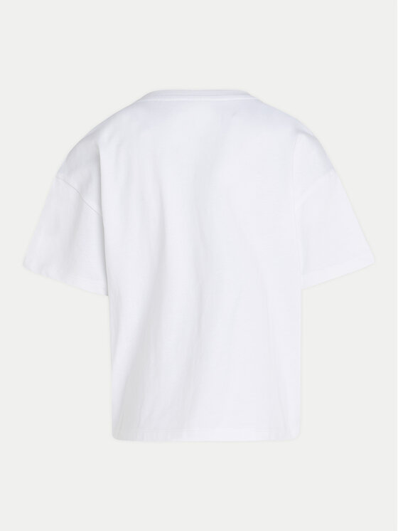 Calvin Klein Jeans Calvin Klein Jeans T-Shirt Flower IG0IG02626 Λευκό Regular Fit