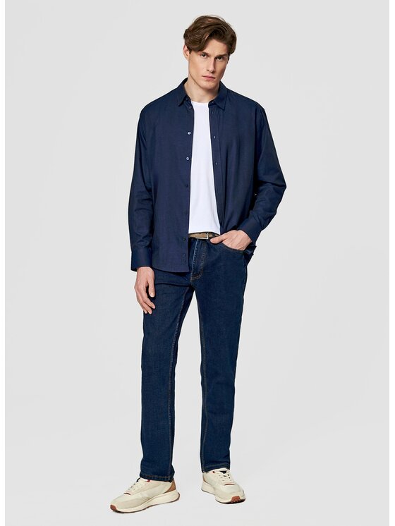Pako Lorente Pako Lorente Koszula P26SF-1X-030 Granatowy Regular Fit