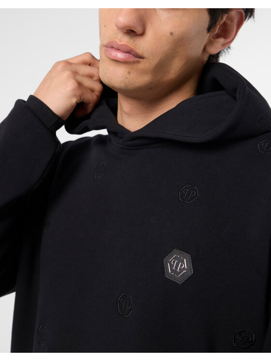 PHILIPP PLEIN PHILIPP PLEIN Spodnie dresowe 30024 Czarny Jogger Fit