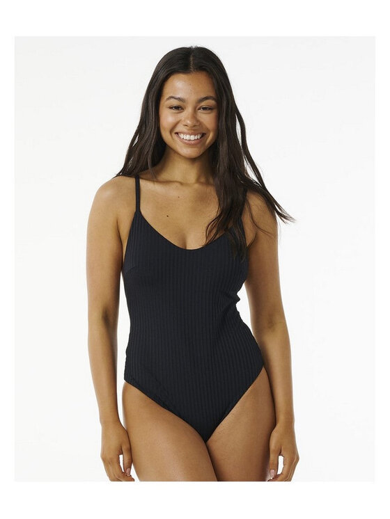 Rip Curl Rip Curl Strój kąpielowy Premium Surf Cheeky 1Pc Czarny