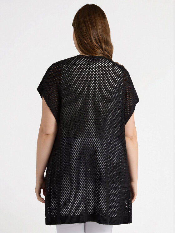 Fiorella Rubino Fiorella Rubino Cardigan M562E001862N033 Nero A-Line Fit