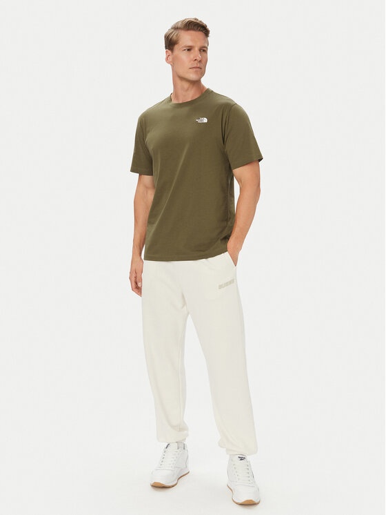 The North Face The North Face T-Shirt Evolution Simple Dome NF0A8CZ2 Zielony Regular Fit