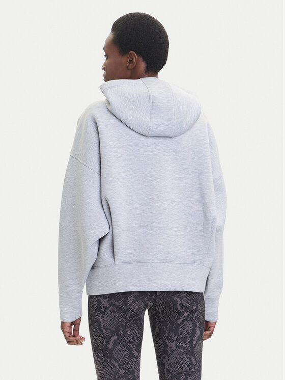 adidas by Stella McCartney adidas by Stella McCartney Majica dugih rukava Scuba JM5792 Siva Loose Fit