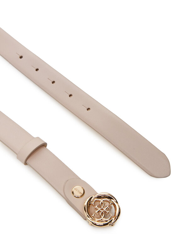 Guess Guess Dámsky opasok BW9260 P5325 Écru