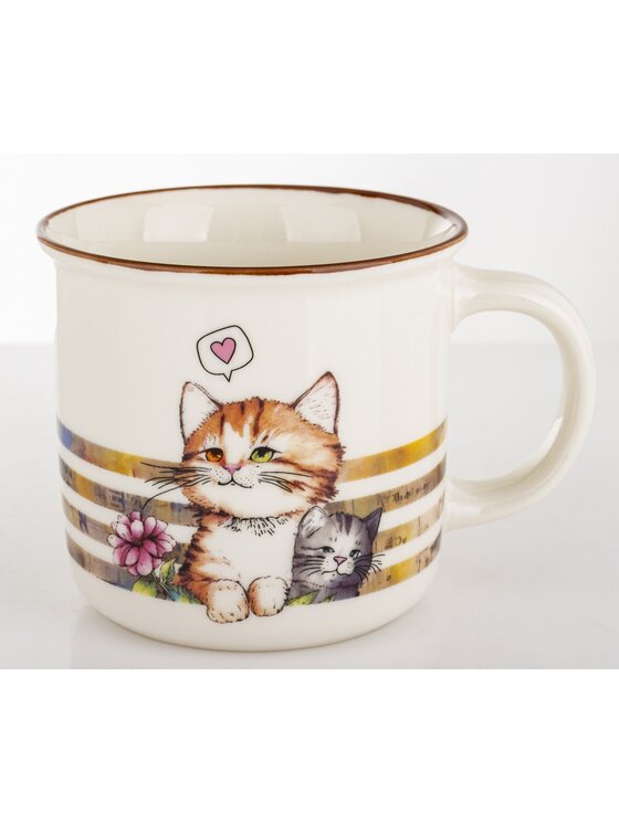 MIAhome MIAhome Kubek porcelanowy GATTINI-2 Biały