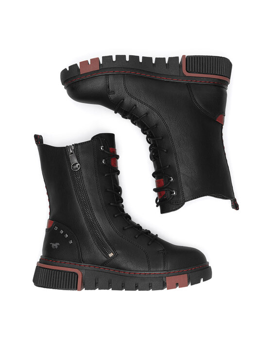 Mustang Mustang Botine 1502-502 Negru