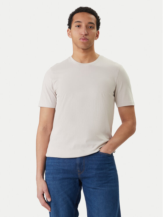 Bugatti Bugatti T-shirt 8350-15040E Bež Regular Fit