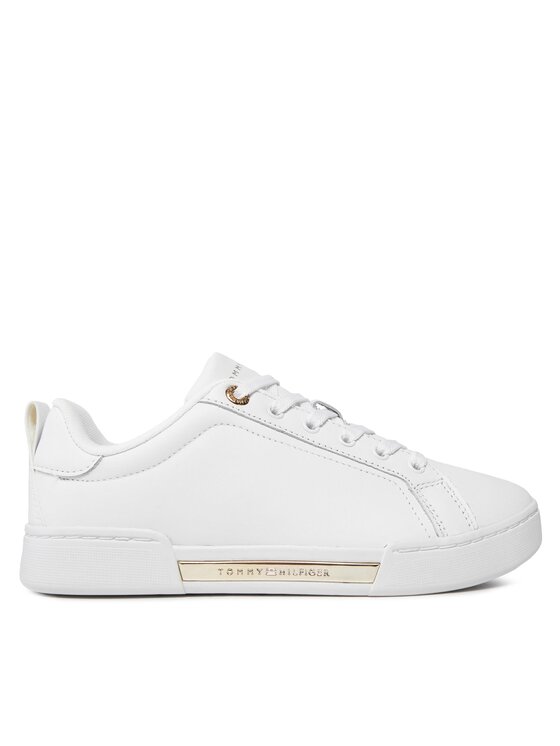 Sneakers Tommy Hilfiger Chique Court Sneaker FW0FW07634 Alb