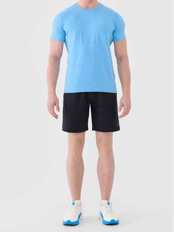 4F 4F Szorty sportowe 4FWSS26TFSHM1277-20S Czarny Regular Fit