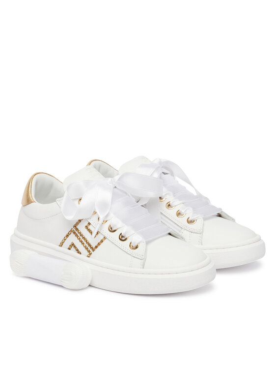 Elisabetta Franchi Elisabetta Franchi Sneakersy F4A9-E0504-0092 S Biela
