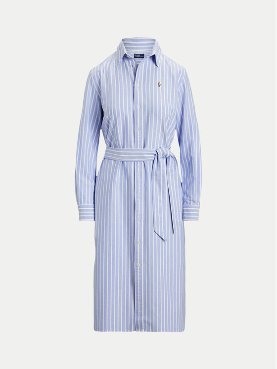 Polo Ralph Lauren Polo Ralph Lauren Rochie tip cămașă 211959901001 Albastru celest Regular Fit