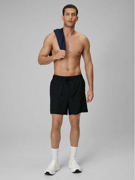 4F 4F Szorty kąpielowe SWIMWEAR Czarny Regular Fit