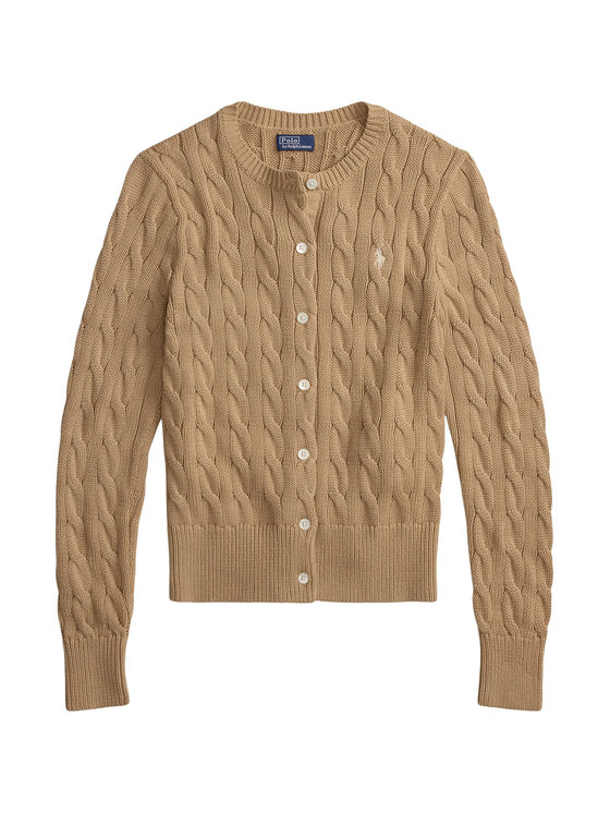 Polo Ralph Lauren Polo Ralph Lauren Kardigán 211971868502 Bézs Slim Fit