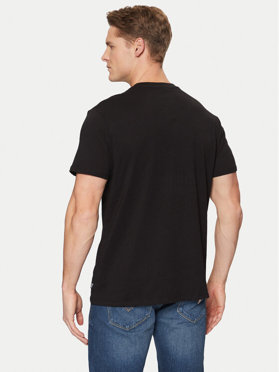 Guess Guess T-Shirt M5RI43 K9RM1 Schwarz Regular Fit