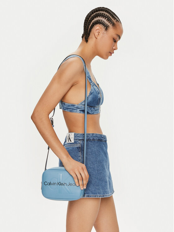Calvin Klein Jeans Calvin Klein Jeans Τσάντα Sculpted Camera Bag18 Mono K60K610275 Σκούρο μπλε