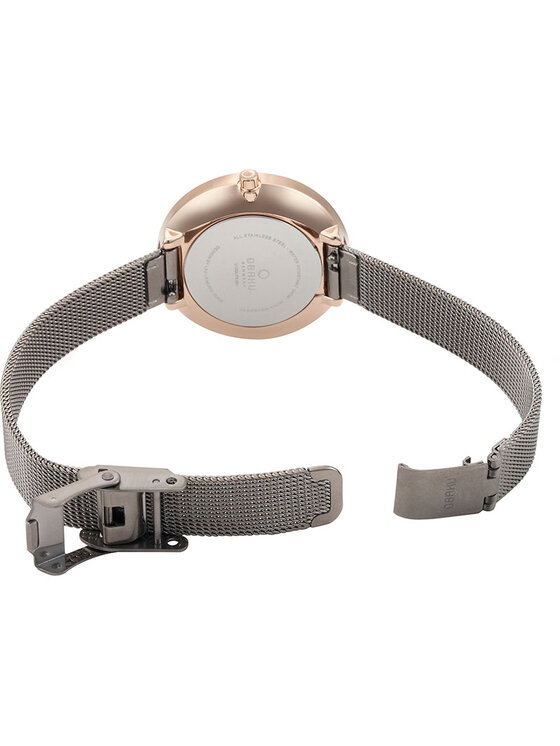 Obaku Obaku Hodinky V195LXVJMJ Šedá