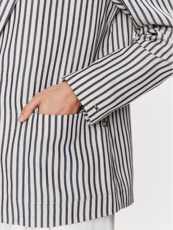 Tommy Hilfiger Tommy Hilfiger Giacca da abito WW0WW38180 Écru Relaxed Fit