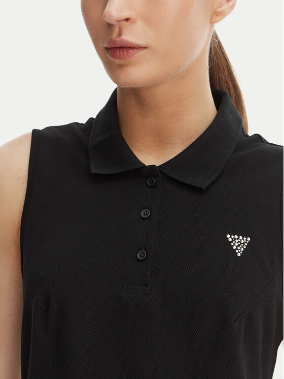 Guess Guess Kasdieninė suknelė V6GK09 K3152 Juoda Regular Fit