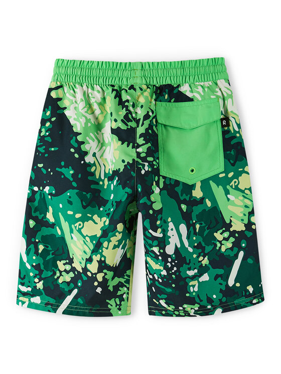 Reima Reima Pantaloni scurți pentru înot 5200155B Verde Regular Fit