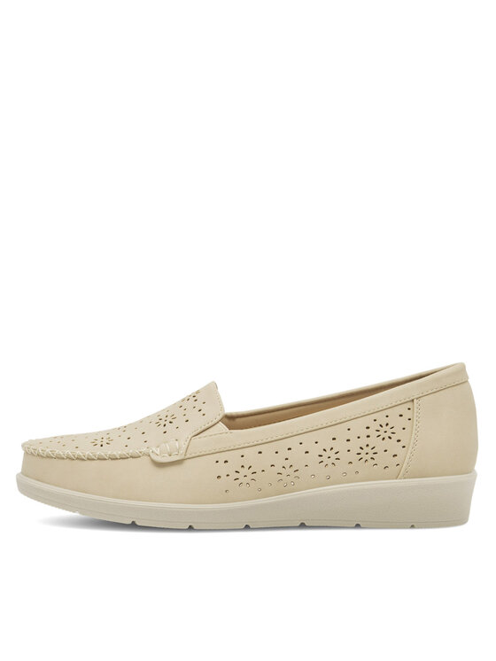 Clara Barson Clara Barson Mokassins WSS21166-03 Beige