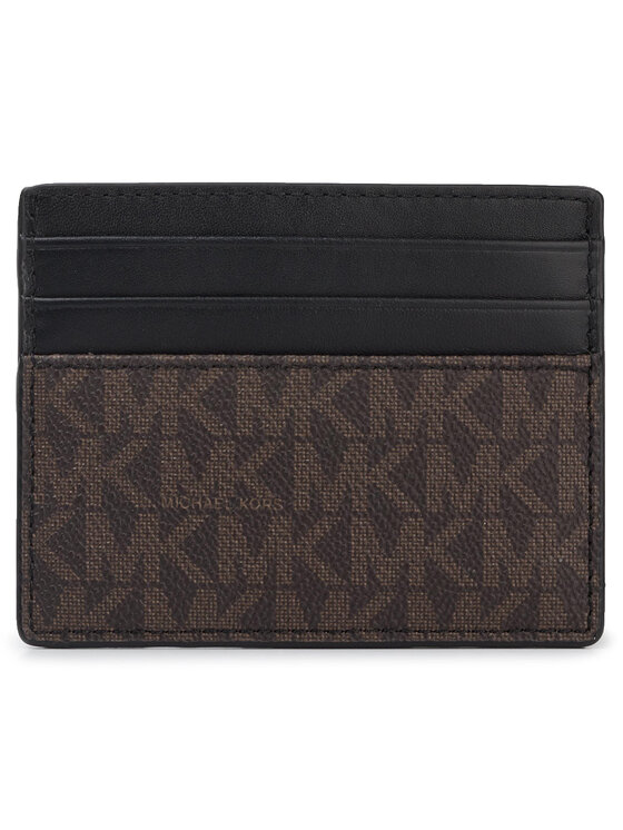 MICHAEL Michael Kors MICHAEL Michael Kors Bankkártya tartó Greyson 39F9LGYD2B Fekete