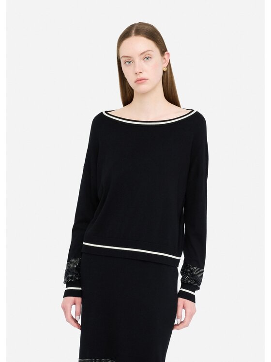 Liu Jo Liu Jo Cardigan TF5210MS49I03N66 Nero Regular Fit