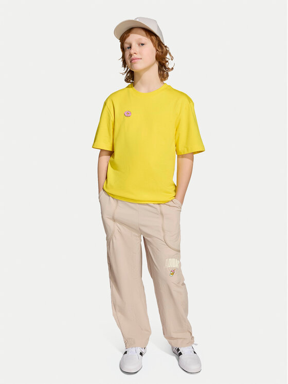 adidas adidas T-shirt The Simpsons Graphics JM0818 Žuta Loose Fit