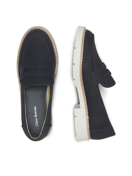 Clara Barson Clara Barson Mokassins WS5885-01A Schwarz