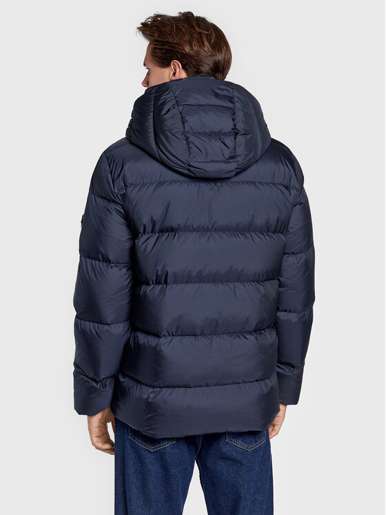 J.Lindeberg J.Lindeberg Giubbotto piumino Barrell FMOW06385 Blu scuro Regular Fit