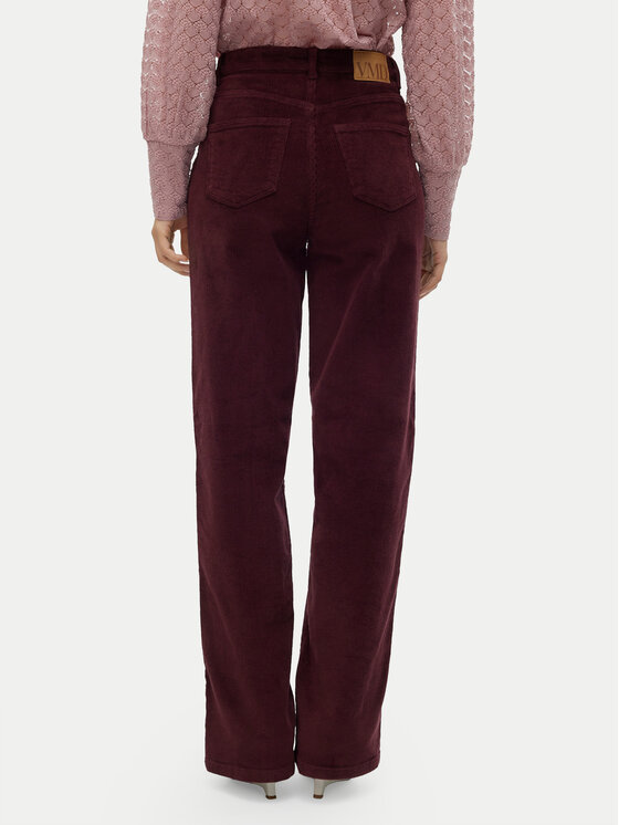 Vero Moda Vero Moda Spodnie materiałowe Tessa 10315350 Fioletowy Wide Leg