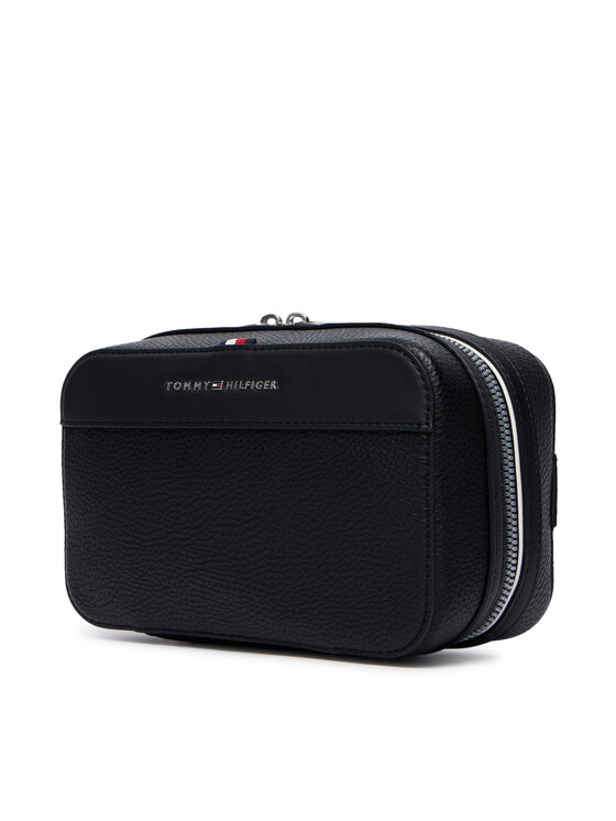 Tommy Hilfiger Tommy Hilfiger Несесер Th Central Washbag AM0AM14824 Черен