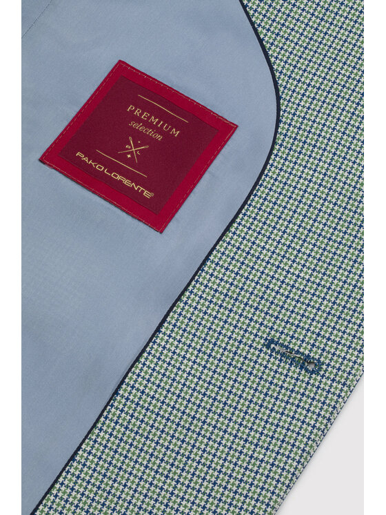 Pako Lorente Pako Lorente Marynarka P22SP-3X-005 Zielony Slim Fit