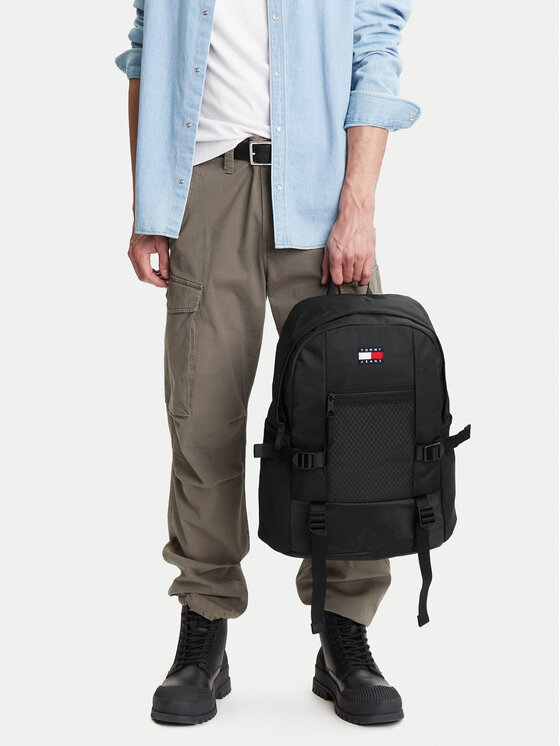 Tommy Jeans Tommy Jeans Σακίδιο Archive Backpack AM0AM13402 Μαύρο