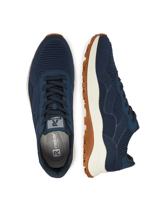 Rieker Rieker Sneakersy U1302-14 Tmavomodrá