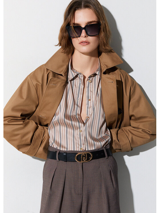 Liu Jo Liu Jo Camicia CA6119TS555P9577 Beige Regular Fit
