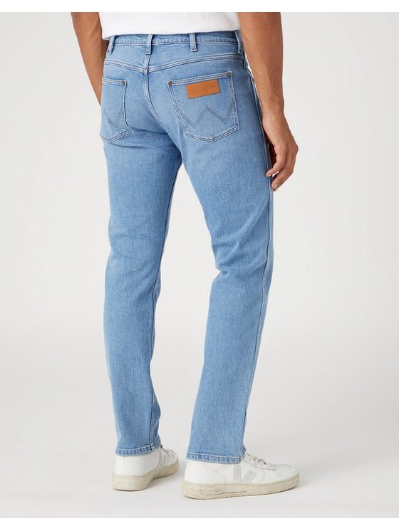Wrangler Wrangler Jeansy GREENSBORO Niebieski Straight Fit