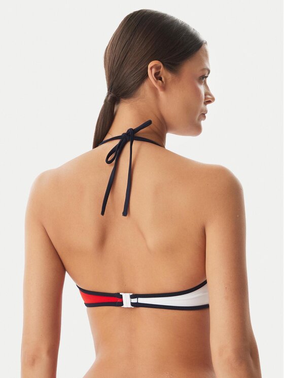 Tommy Hilfiger Tommy Hilfiger Горнище на бански UW0UW06572 Червен