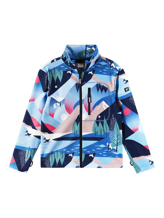 Reima Reima Флісовий реглан Lisisti 5200355C Cиній Regular Fit